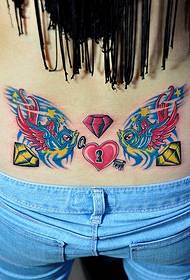 busuk tato wanita modis menik mirah tato berlian