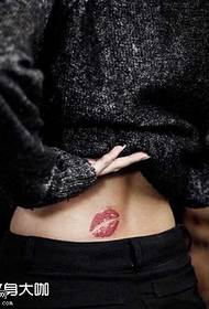 личност на половината бакнеж тетоважа шема
