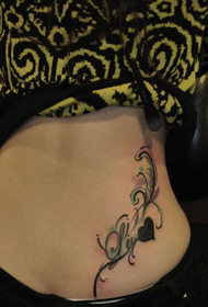 bellezza cintura tendenza bella lettera modello tatuaggio vigna