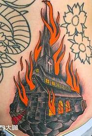 Taille Architectural Tattoo Patroon