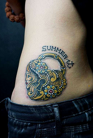 personal avatar lock jantung pinggang tatu pola peribadi