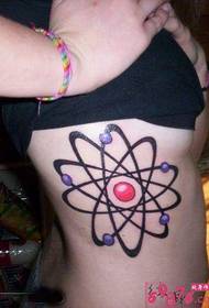 Immagine del tatuaggio personalità personalità moda 2013 vita laterale