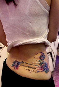 Kariki atua huruhuru pikitia rose tattoo tattoo