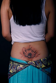 cintura bella i bella tatuatge de lotus