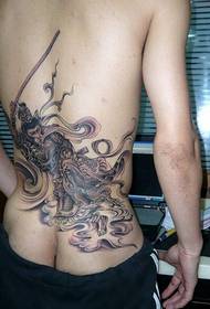 derék Qitian Dasheng Sun Wukong démon tetoválás
