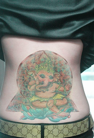 vyötärö söpö norsu tatuointi 69551 - naisten takana vyötärö avaruus kissa tatuointi