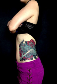sexy waist Capricorn tattoo
