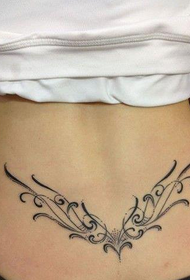 girls waist glamorous totem waist tattoo