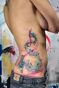 bellezza lato vita bella moda foto di bell'aspetto tatuaggio immagine