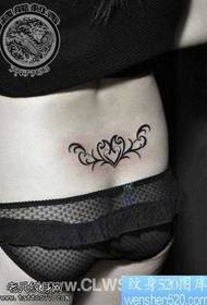 Taille sexy Totem Taille Tattoo-Muster