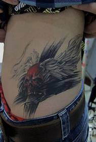 σέξι ανδρικό θεού κοιλιά τατουάζ