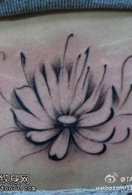 Wadada loo yaqaan 'Grand Open Lotus Tattoo Pattern'