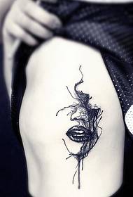 бочни струк секси заводљива личност тетоважа узорка