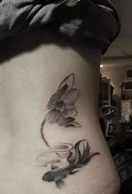 azu ukwu otutu lotus goldfish tattoo