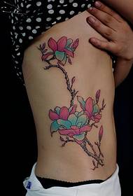 tattoo bláth álainn ar an choim go bhfuil an-sexy