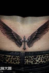 taille cross-wing tattoo patroan