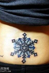sumbanan nga tattoo sa totem snowflake