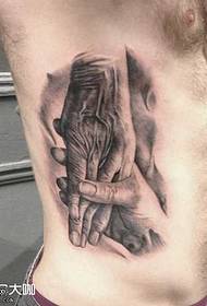 vidukļa rokas tetovējums