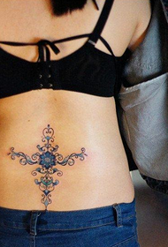 Schönheit Taille schön beliebt Rebe Taille Blume Tattoo Bild