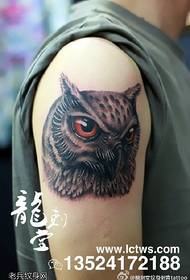 Arm Owl Tatoo Yemaitiro