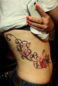 bella vita bella bella farfalla modello di tatuaggio tatuaggio immagine