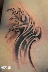 талія водна хвиля татуювання візерунок