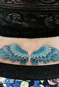 талії крилатий татуювання візерунок