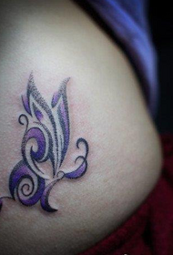 prostituta vita tagliente squisita totem farfalla tatuaggio modello