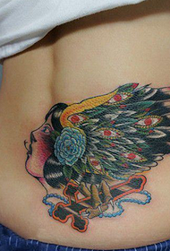 Back Capitis decor oris Waist Exemplum tattoo