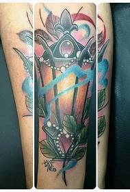 Tattoo ປ້ ຳ ນ້ ຳ ມັນແບບຄລາສສິກ