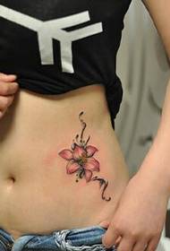 камарбанди зебо лилия танҳо тасвири тасвири tattoo зебо