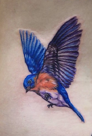 isinqe sombala we-bird magpie tattoo yesithombe se-tattoo