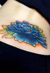 hoki hope puru peony tattoo tattoo