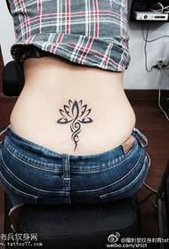 pointe waist thorn Lotus patrún tattoo enchanting álainn