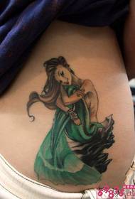 setšoantšo se setle sa setšoantšo sa tattoo sa mermaid