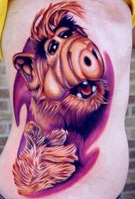 Gambar pinggang glacial sisih pinggul gambar tato lucu