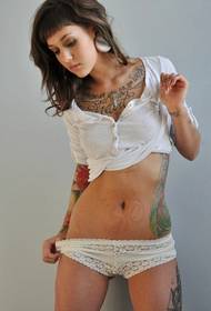 waist super personality avatar tattoo