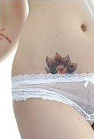 popular global sexy belleza tatuaje íntimo tatuaje foto