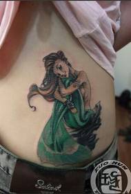 bella foto sexy del tatuaggio della sirena della vita delle ragazze
