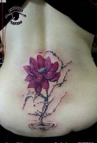 gražus gražus gražus juosmens lotoso tatuiruotės paveikslėlis