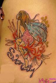 vyötärö perhonen tonttu tatuointi kuva