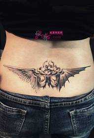 Angel Demon Gemini Tattoo Picture