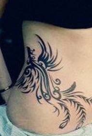 cintura di mudellu di tatuaggi di phoenix