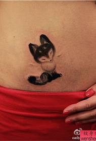 Tetovažna figura priporoča ženskam pasu lisica tatoo deluje