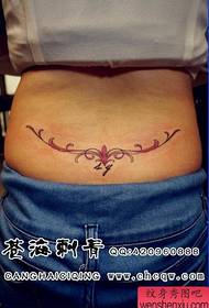 modello di tatuaggio popolare vita snella popolare vita