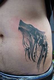 bel. modeli i tatuazhit të personalizuar të antilopës së personalizuar