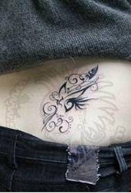 90 foto elegante del modello del tatuaggio della vita post-ragazza