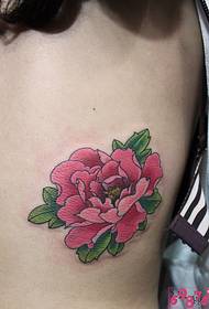 Sexy peony maruva chiuno tattoo pikicha