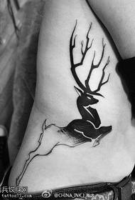 chikamu chiuno antelope tattoo pateni