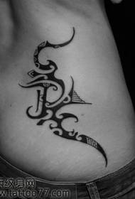 pinggang cantik tato totem cantik
